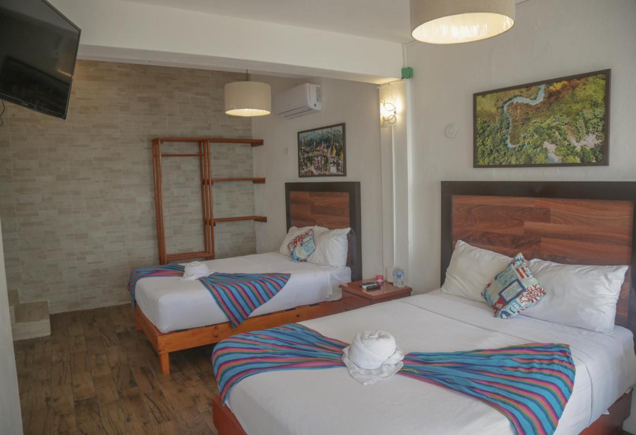Seven Blue House Village & Lodge Бакалар Екстериор снимка