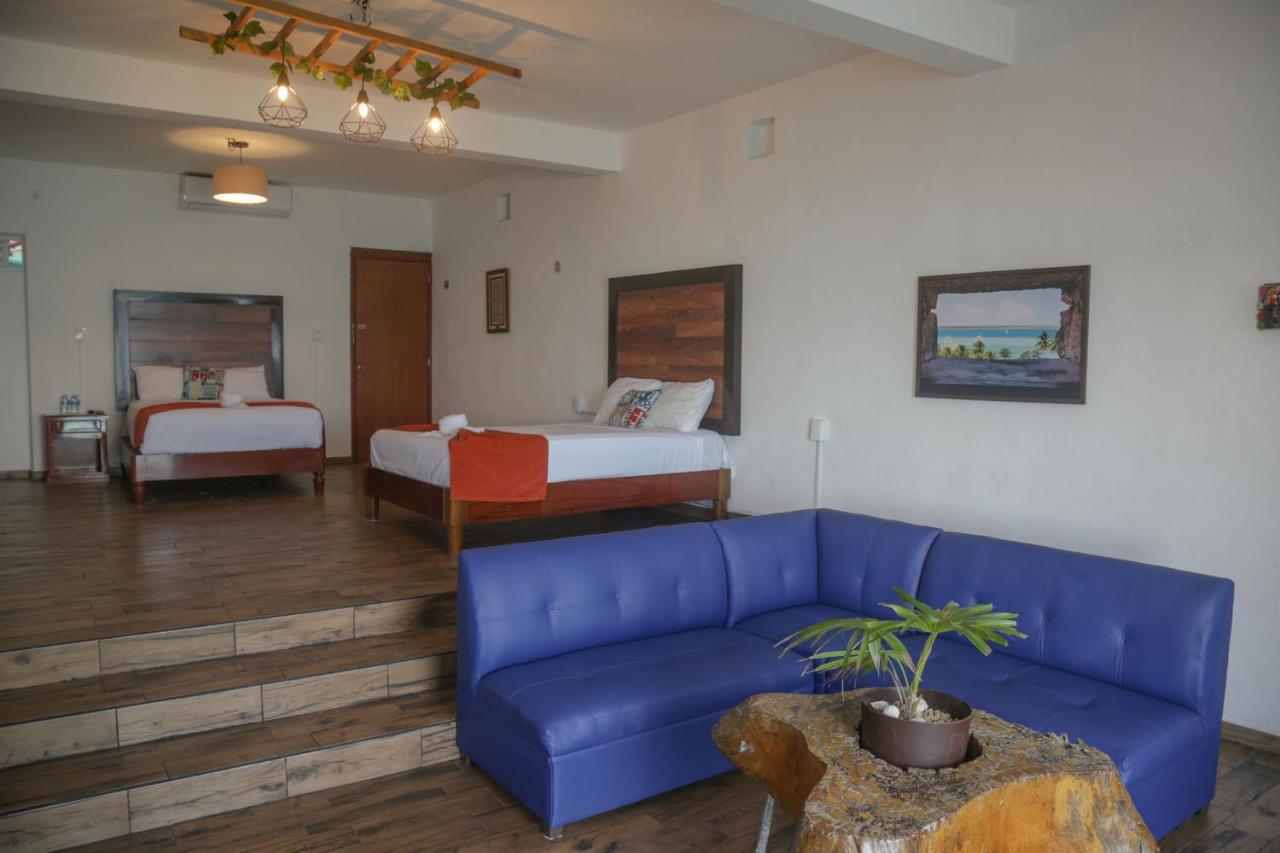 Seven Blue House Village & Lodge Бакалар Екстериор снимка